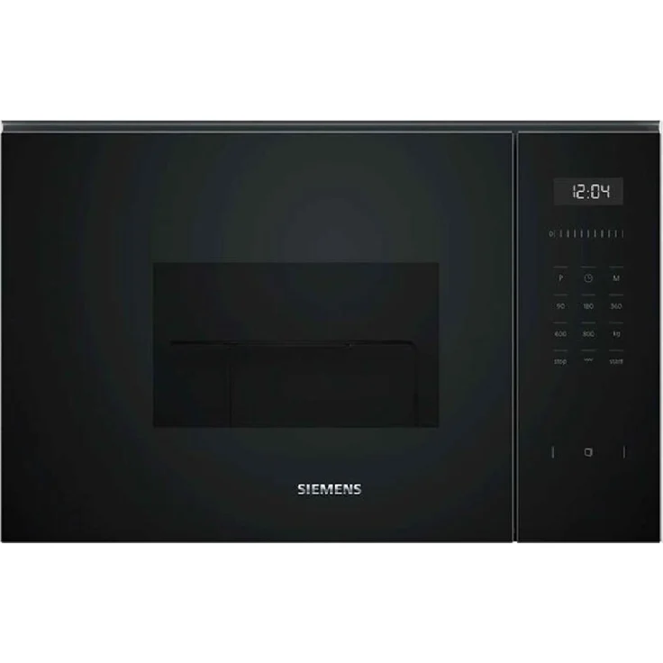 Siemens BE525LMB1, Einbau-Mikrowelle 800W 20L mit Touch-Steuerung und Grillfunktion in Schwarz – Bild 1