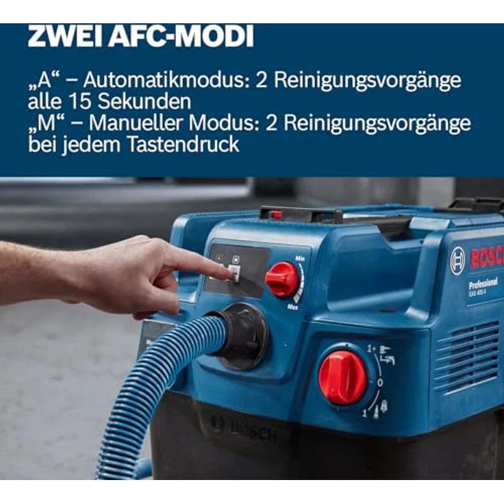 BOSCH Bodenstaubsauger GAS 400 A Professional, Mit Filterbeutel – Bild 2