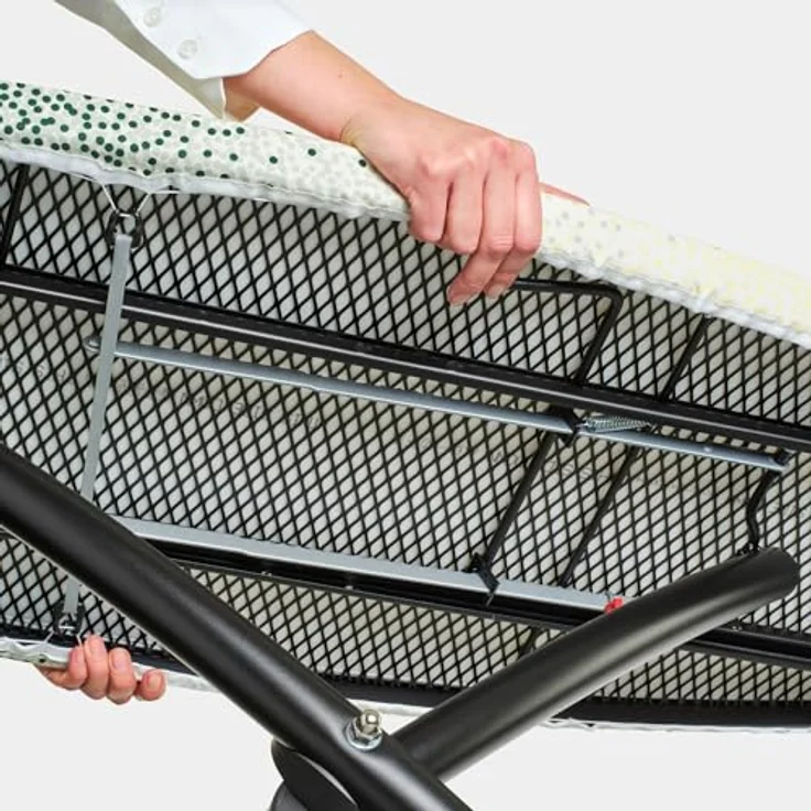 Brabantia Bügelbrettbezug C, New Dawn, 124 x 45 cm aus 100% Fairtrade-Baumwolle mit 8 mm Schaumstoffpolsterung – Bild 3