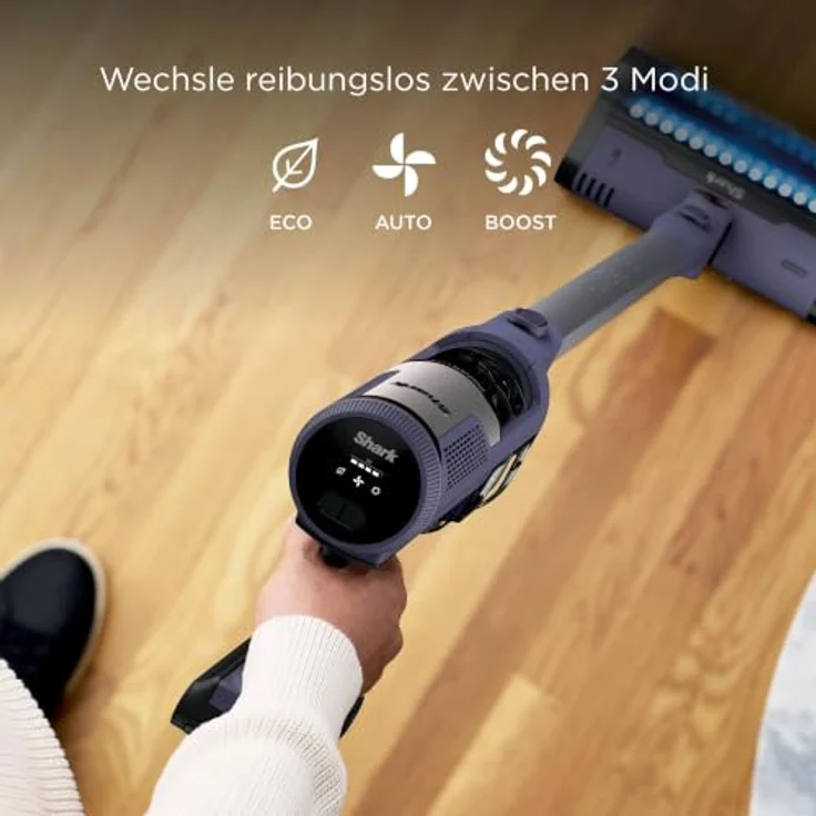 Shark BU3621EUT, Akku-Stielstaubsauger mit automatischer Absaugstation und motorisierter Bodendüse für Tierhaare – Bild 11