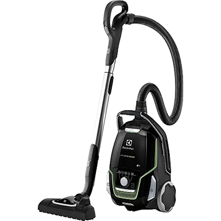 Electrolux euo9green UltraOne Staubsauger mit Beutel, Absaugung AeroPro, S-Bag XL-5 Liter, Allergy Plus Filter, Ebony Black/Sage Green – Bild 2