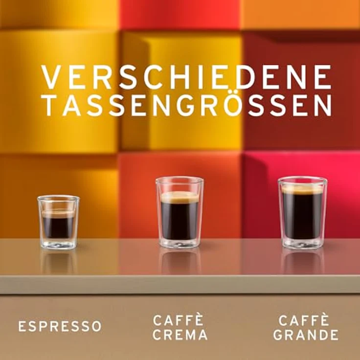Tchibo Qbo ONE Premium Kapselmaschine mit 16 Kapseln, 19 Bar PressBrew, Espresso, Caffè Crema & Grande, Soft Black – Bild 7