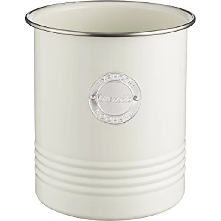 Typhoon Living Utensil Topf Stahlcreme 1,7 l, 12,5 x 12,5 x 15 cm, pastellcreme