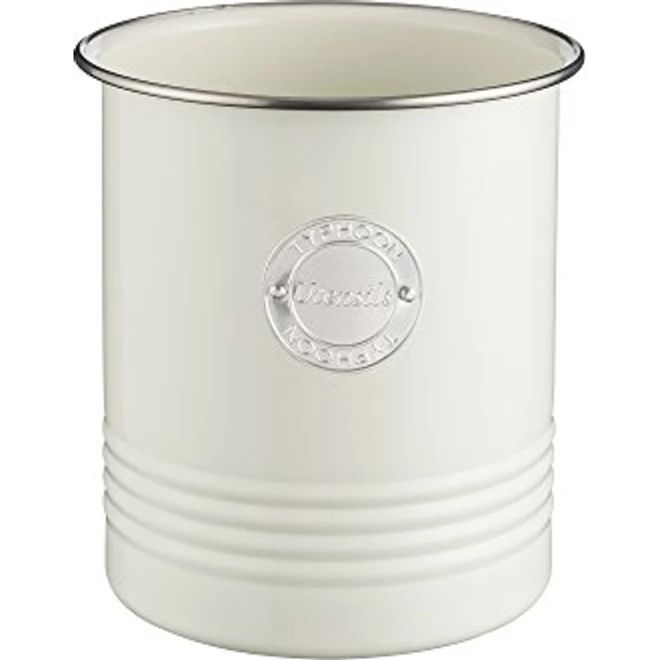 Typhoon Living Utensil Topf Stahlcreme 1,7 l, 12,5 x 12,5 x 15 cm, pastellcreme – Bild 1
