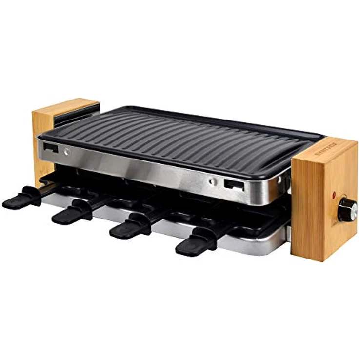 Syntrox Germany Chef-Grill RAC-1500W Lugano Raclette, 1500 Watt - Preisvergleich – Bild 6