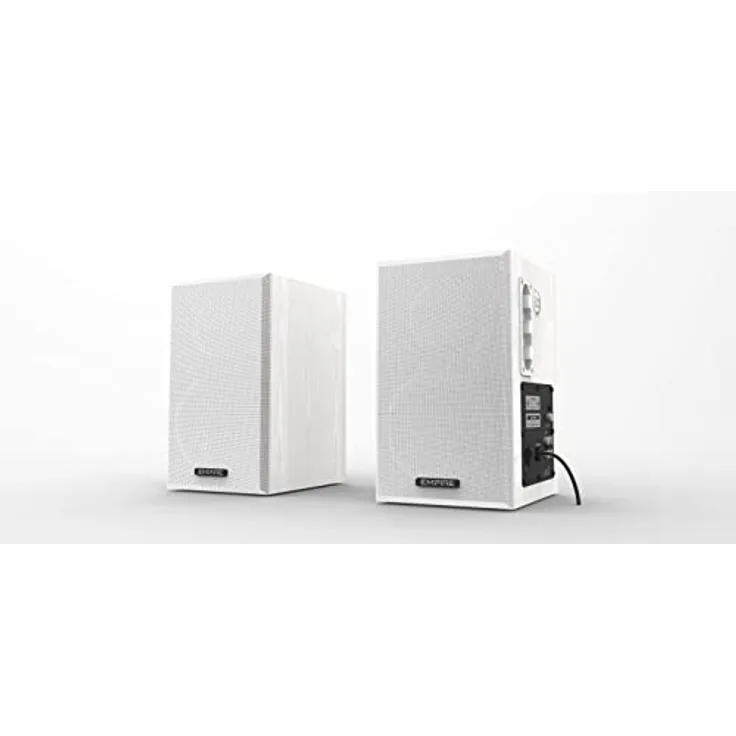 Audio Empire ECO-100 Plus White, 100 Watt, mit Energiesparfunktion, Wandhalterungen, verstärkt