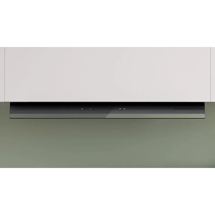 Bosch Serie 6 DBB97DP60, Integrierte Designhaube 90 cm, Klarglas schwarz bedruckt, Mattschwarz, Abluft- und Umluftbetrieb, Silence Drive, Home Connect, dimmbare LED-Beleuchtung – Bild 12