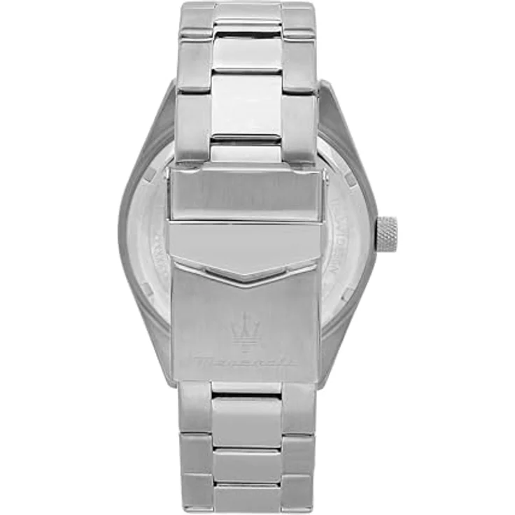 Maserati Herrenuhr COMPETIZIONE, Stahl, grünes Zifferblatt, 43 mm, Datum, Analog – Bild 3