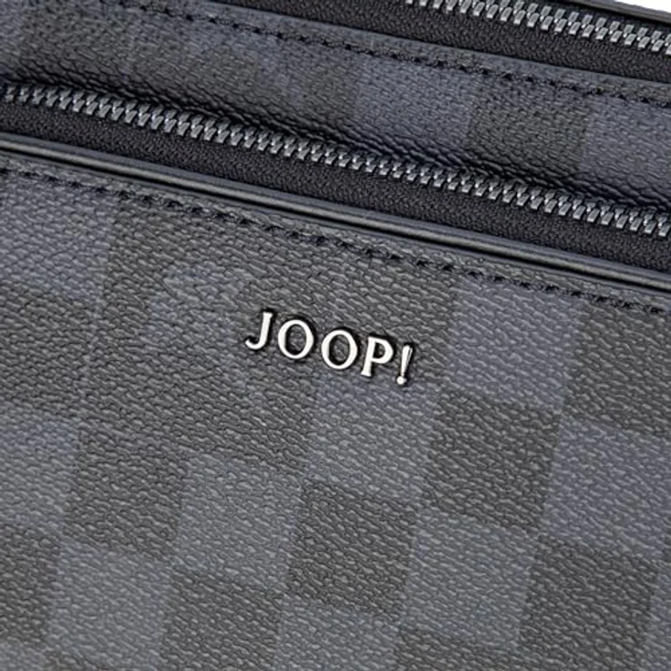 Joop! Cortina Piazza Emir Umhängetasche, 21 cm, schwarz, 100% Kunstleder – Bild 5