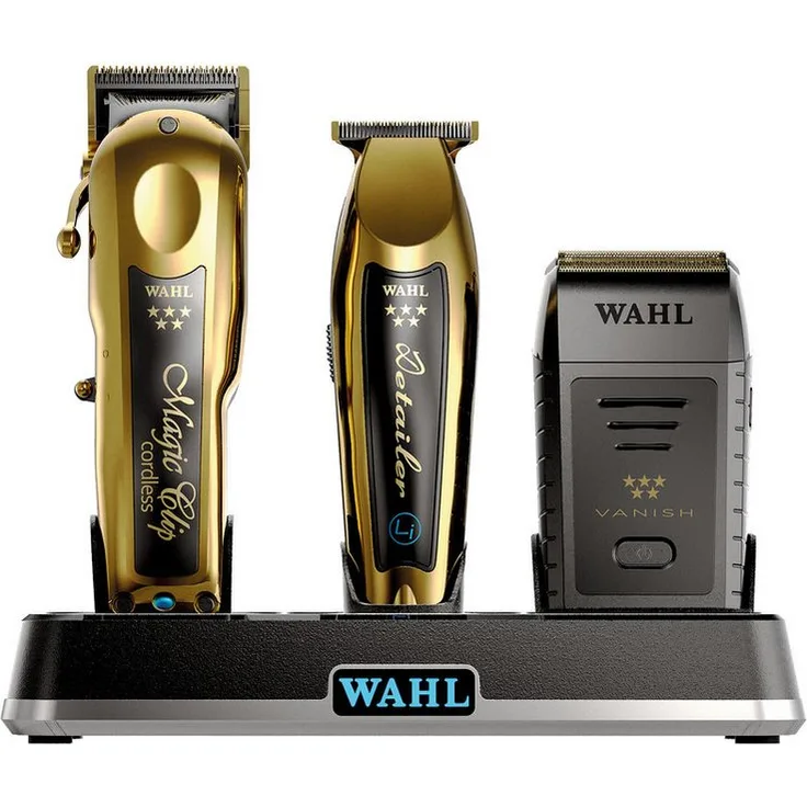 Wahl Elektrorasierer Power Station - USB-Ladegerät für Wahl-Werkzeuge und USB-C-Geräte, professionelle Ladelösung