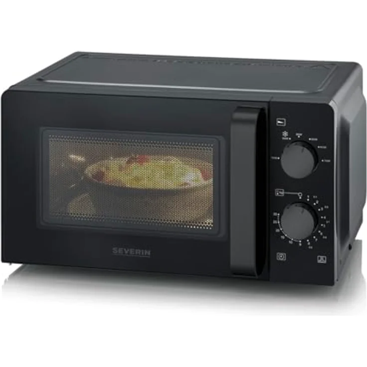 Severin Mikrowelle SEVERIN MW 9587, 20 Liter Garraumvolumen, 800 Watt, silber – Bild 4