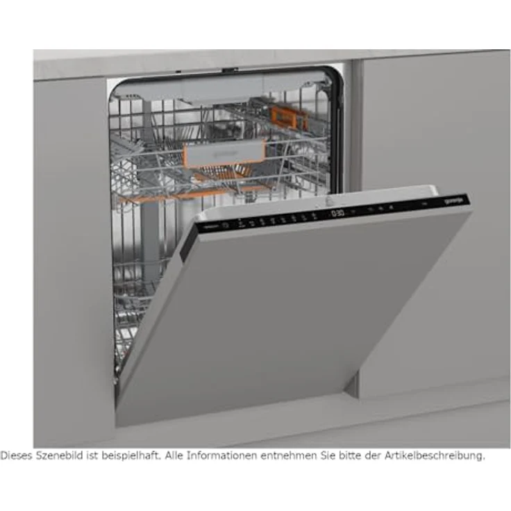 Gorenje GV663B65XXL, Vollintegrierbarer Einbaugeschirrspüler XXL mit 16 Maßgedecken, Energieeffizienzklasse B – Bild 3