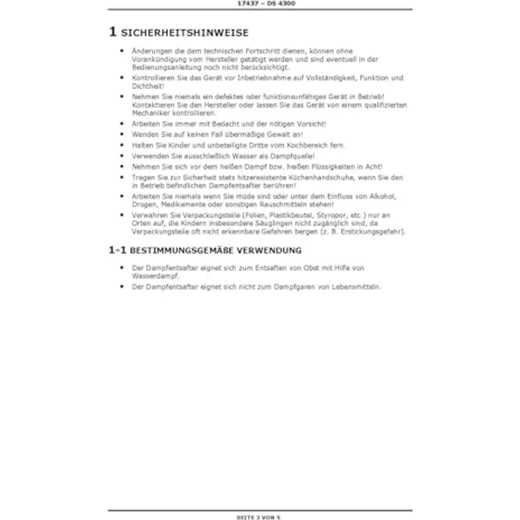 dema Dampfentsafter, mit integriertem Kochtopf-Set, Obstentsafter, aus Edelstahl, Einfüllschacht für ganze Früchte, direkter Saftauslauf, induktionsgeeignet, zerlegbar, silber – Bild 8