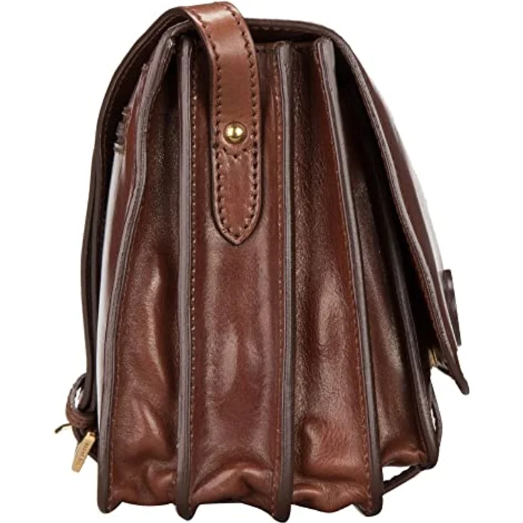 The Bridge Umhängetasche Story Donna Schultertasche 4182, Crossbody Bag in Braun – Bild 5