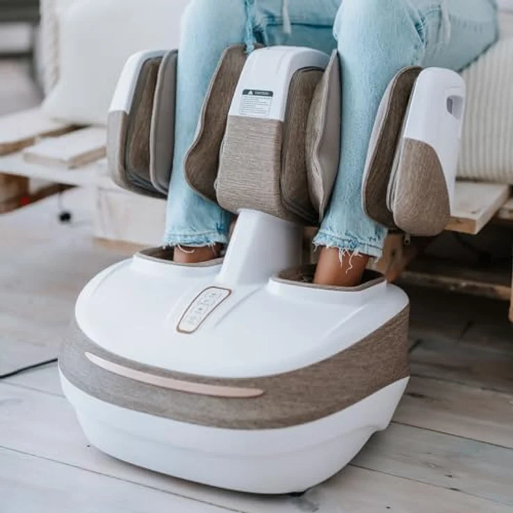 Medivon Perseus Shiatsu Fußmassagegerät mit Wärmefunktion, 3D-Luftmassage und individuell einstellbaren Intensitäten, ideal für Zuhause und Büro – Bild 4