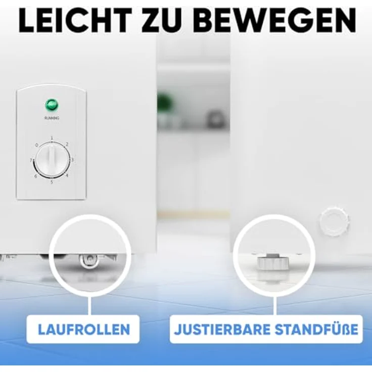 Bomann Gefriertruhe GT 7355, 100L | Leise | ≤ -18°C | Herausnehmbarer Korb | Energieeffizient – Bild 4