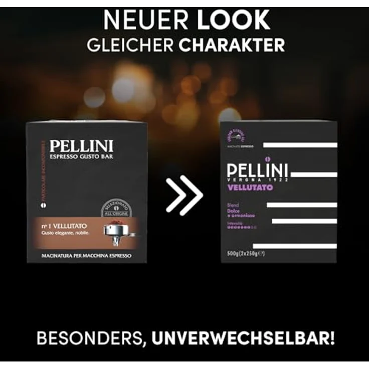 PELLINI N°1 Vellutato 500 g gemahlen und vakuumiert – Bild 4