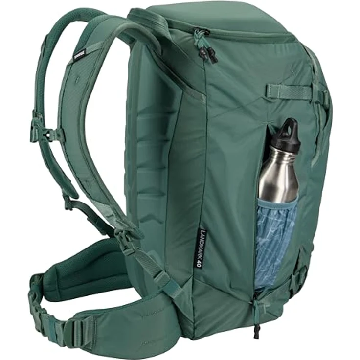Thule Landmark Reiserucksack 55 cm, Laptopfach, 100% Polyester, hazy green – Bild 11