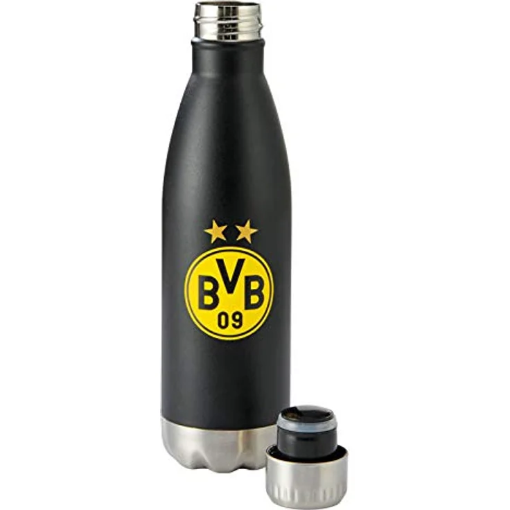 Borussia Dortmund, BVB-Isolierflasche 0,5L, Schwart-gelb, 0 – Bild 5