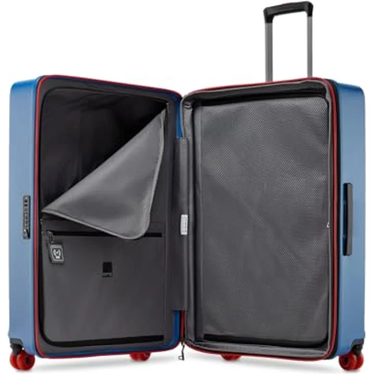 Stratic Buzz 4 Rollen Trolley L, 75 cm, blau, aus 100% Polycarbonat – Bild 7