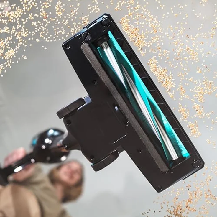 Cecotec Vertikaler Staubsauger Conga 700 PowerHead, 615W, 18kPa, motorisierte Bürste, inkl. Zubehör, schwarz – Bild 4