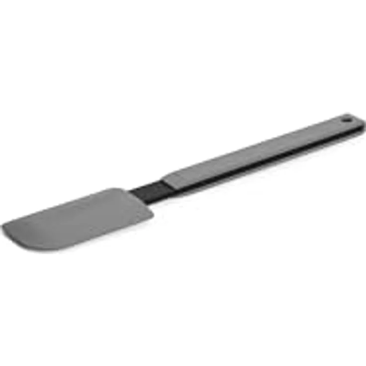 Woll Cook-It, Teigschaber mit angehobenem Funktionskopf, 5.5 cm breit, 32 cm lang, grau, hitzebeständig bis 220°, spülmaschinenfest – Bild 1