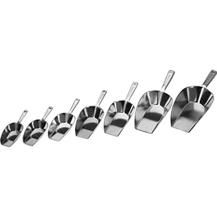 Westmark Kleine Abwiege--Abfüllschaufel, Füllvolumen: 75 ml (ca. 63 g Mehl), Aluminium, Hygia, Silber, 91212291 – Bild 4