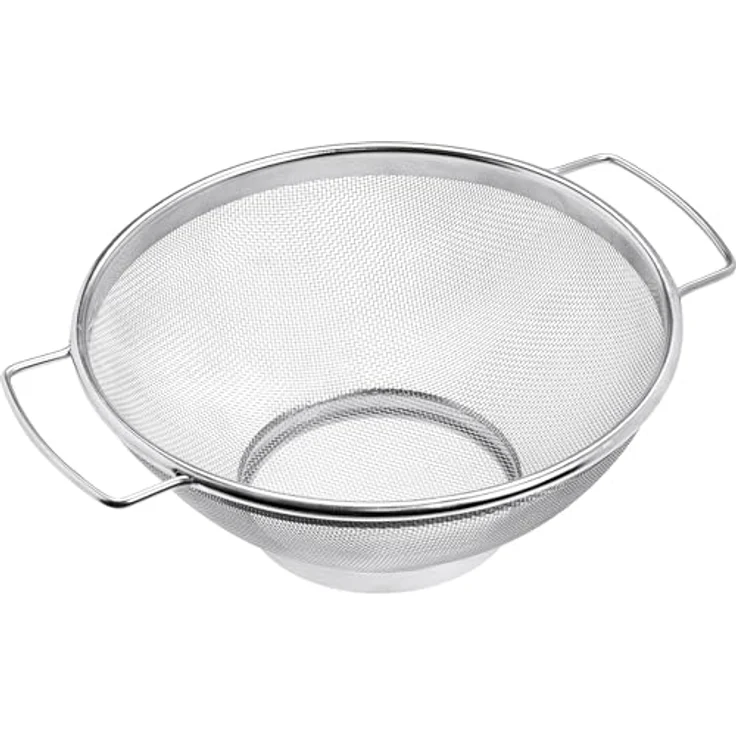 Lurch 210281 Standsieb mit Edelstahl Fuß, Ø25cm, Silber, spülmaschinengeeignet – Bild 1