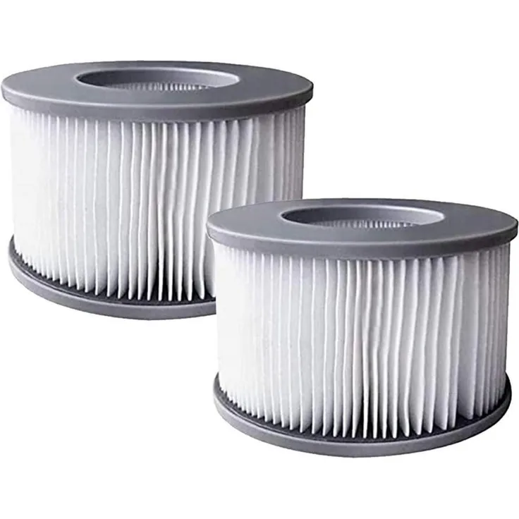 2 Stück MSpa FD2089 Ersatzfilter, Wasserfilter für Whirlpools und aufblasbare Pools, verbessert 2020, Bajonett-Passform