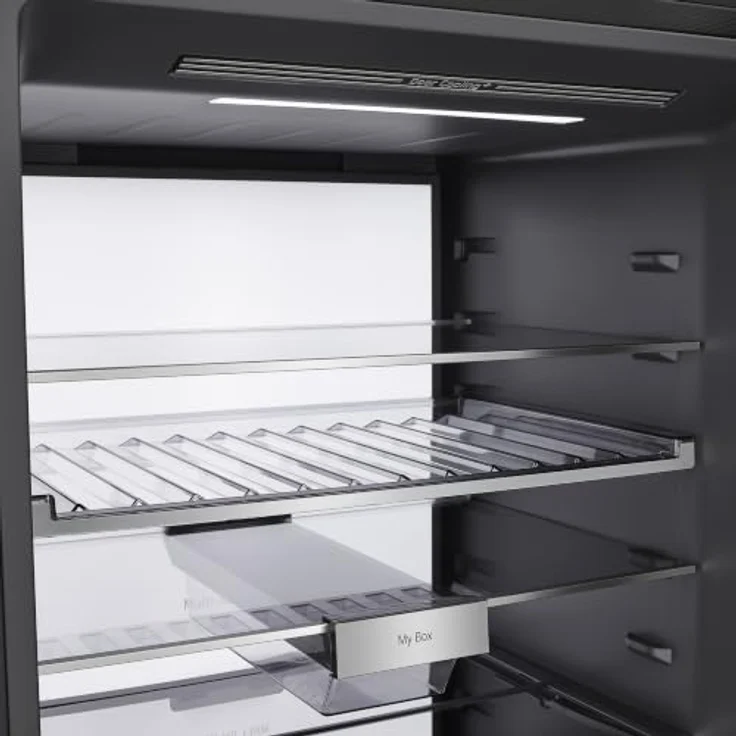 LG GBGW92GCEV, Kühl-Gefrierkombination mit 465 l, NoFrost, Fresh Zone Fach, Schwarz – Bild 30