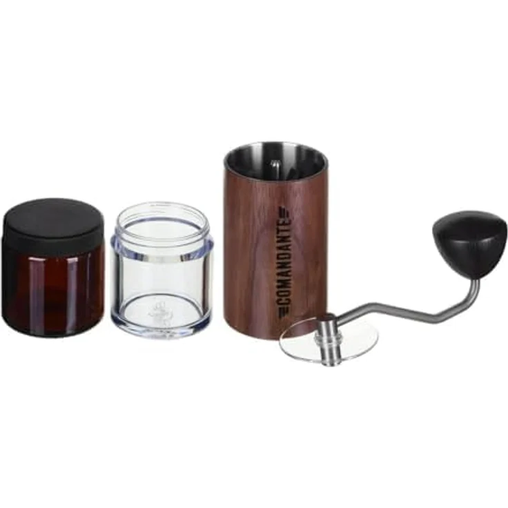 Comandante C40 MK4 Nitro Blade Virginia Walnut Hand-Kaffeemühle, konisches Edelstahlmahlwerk manuelle Kaffeemühle – Bild 5