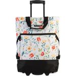 Punta Punta Wheel "Print" Einkaufstrolley, 50 cm, orange, 100% Polyester