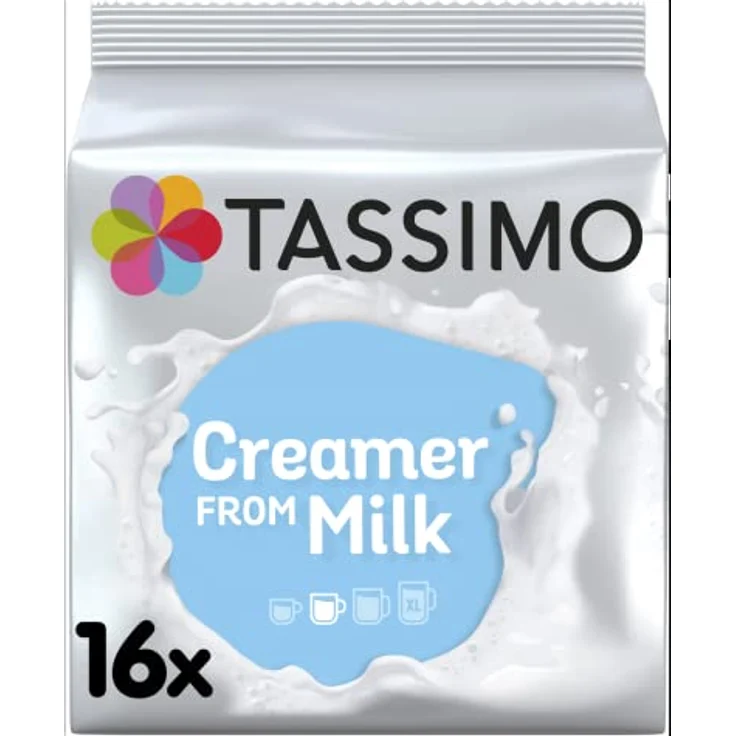 Tassimo Milchkomposition, Kaffee, Milchkapsel, Milchschaum, 16 T-Discs, koffeinfrei – Bild 2