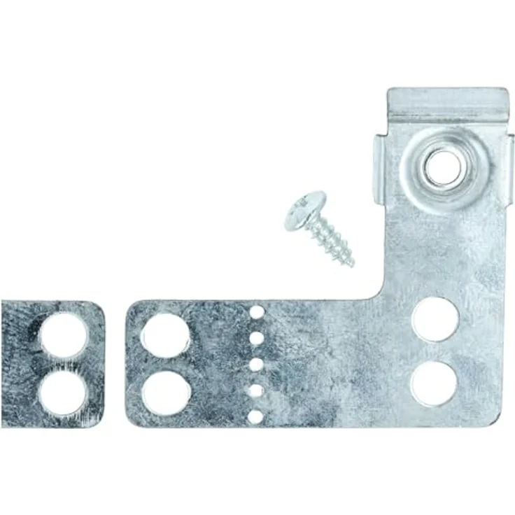 vhbw 2x Befestigungswinkel Ersatz für Bosch 00622622, Metall-Befestigungssatz für Geschirrspüler, silber, 8,1 x 6,1 x 0,8 cm – Bild 6