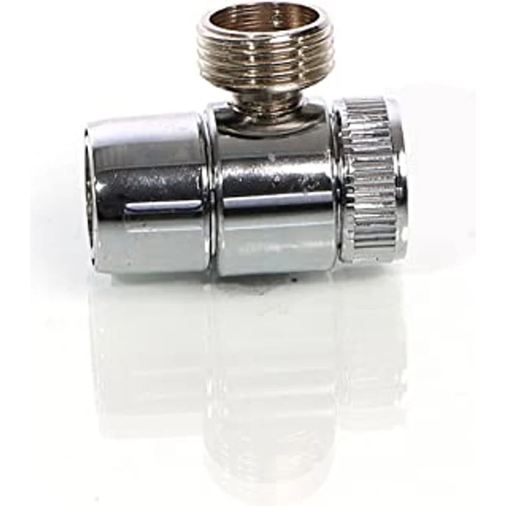 Naturewater 2 Wege Hahn Wasserhahn Adapter, 20 mm (3/4") Anschluss für Auftischfilter und Trinkwasserfiltration – Bild 8