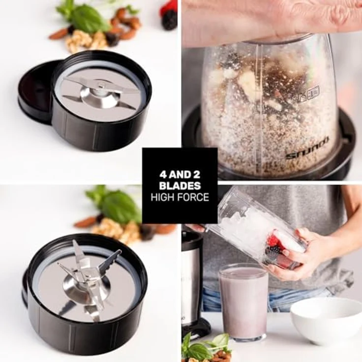 Taurus Standmixer Standmixer Taurus Shake Go, 800 W, 500 ml, EU-Stecker – Bild 3