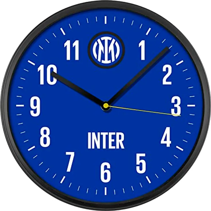 Inter Offizielles Produkt unter blauem Logo 30 cm 3 Zeiger