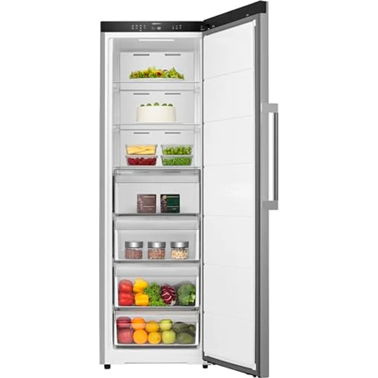 Gorenje RN618D6X6WF Kühlschrank 372L Edelstahl, SmartFit, WiFi, Inverter, CrispZone mit Feuchteregler, 185,6 cm – Bild 10