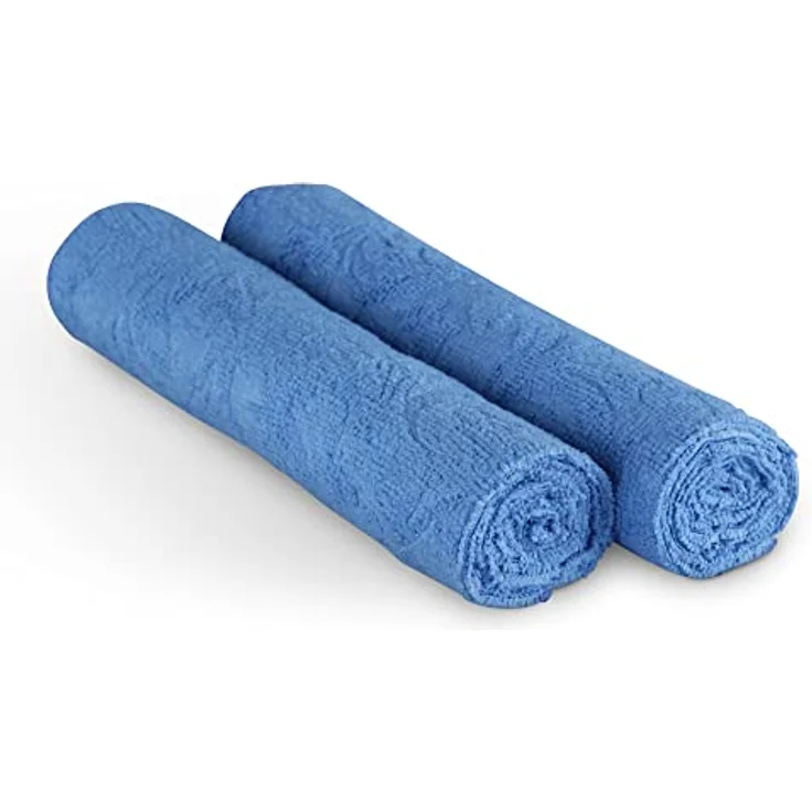 Bestlivings Premium Mikrofasertuch 220g/m² - Hoch-Tief Struktur - 65x45cm (Blau / 4er Pack) Reinigungstücher Geschirrtücher - super saugfähige Küchentücher – Bild 1