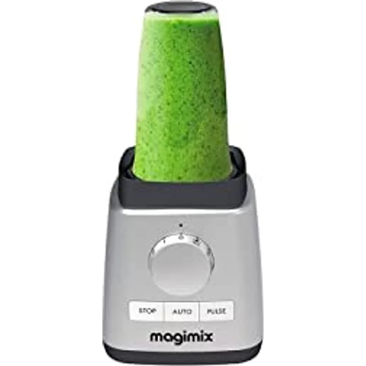 Magimix Smoothiebehälter, Kunststoff, weiß, 400ml, 2 tragbare Becher für vitaminreiche Smoothies, spülmaschinenfest – Bild 3