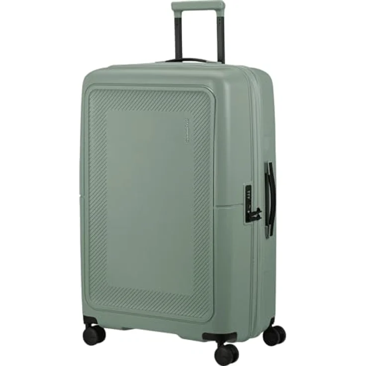 American Tourister Dashpop 4 Rollen Trolley, 77 cm, grün, 100% Polypropylen – Bild 1