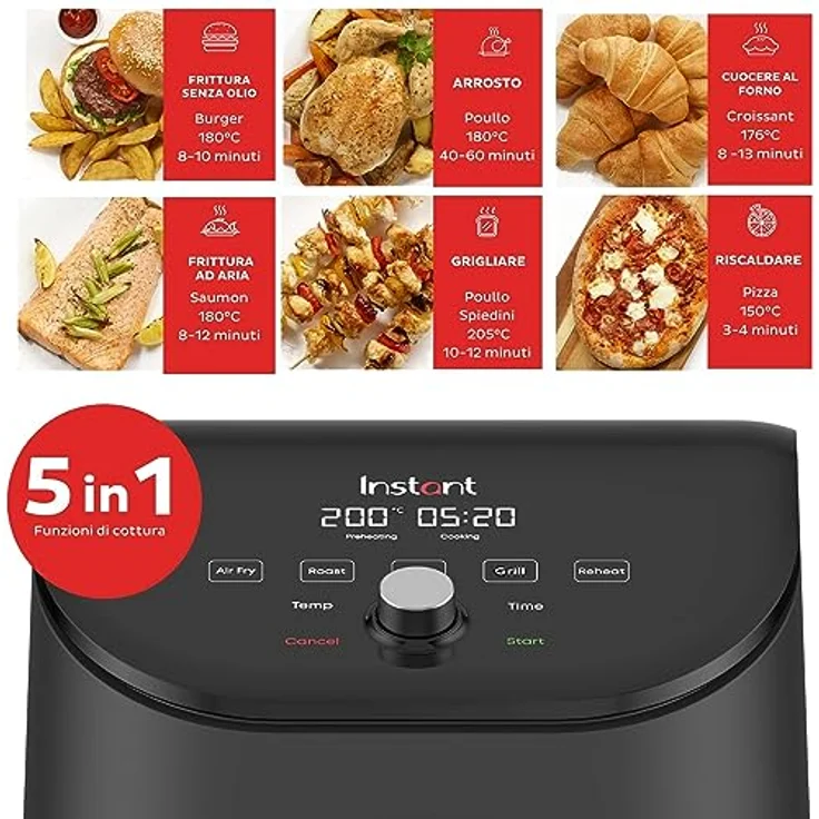 6Qt Vortex Slim Blk EU – Bild 3