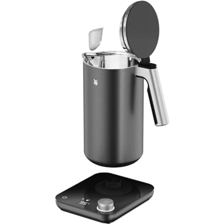 WMF Wasserkocher Master, Temperatureinstellung in 5 Stufen, Schwarz – Bild 3