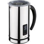 Cilio Milchaufschäumer Crema 250ml, Edelstahl poliert, elektrisch, kabellos, Antihaftbeschichtung, Abschaltautomatik, integrierter Sensor (Silber)