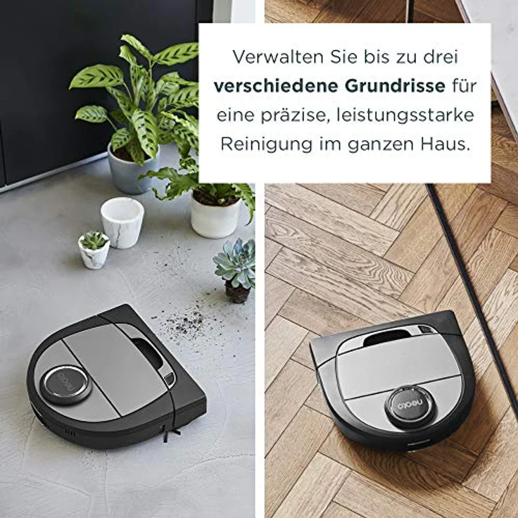 Neato Robotics D750 Saugroboter, Eckenreinigung mit exklusivem Haustierzubehör für Teppiche und Hartböden, App-Alexa kompatibel – Bild 8