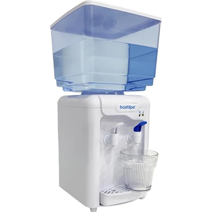 BASTILIPO Spender riofrio Kaltwasser-Der Zeit, 7 L, Temperatur-Kühlung Pfandsystem zwischen 8 ? 15 °C, 65 W, Weiß – Bild 2