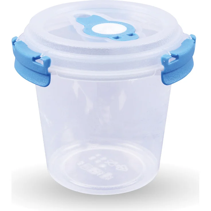 Tontarelli Vorratsdose (640 ml) Blau - Frischhaltedosen für Joghurt, BPA-Frei luftdicht, Aufbewahrungsbox Meal Prep Box, Schale