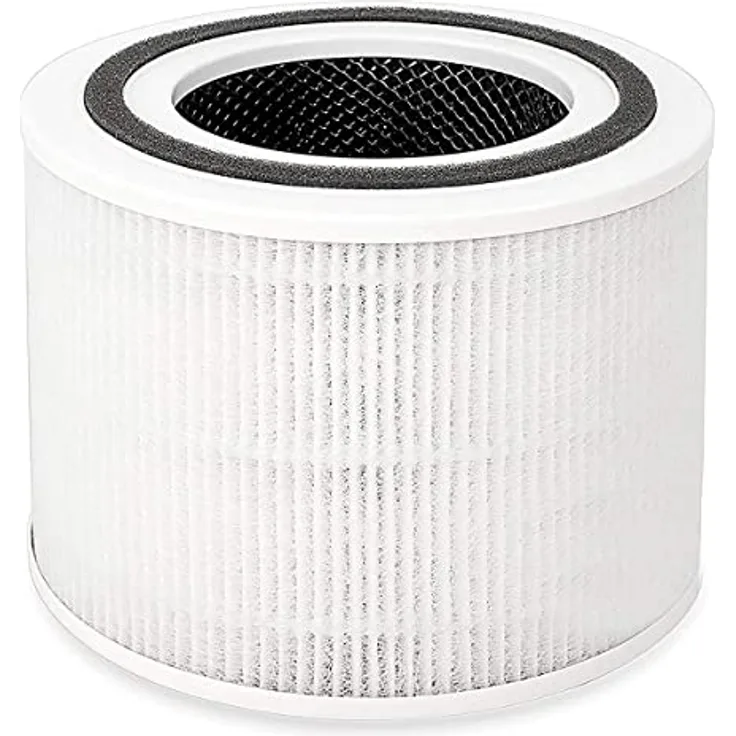 LEVOIT Core P350 Luftreiniger-Ersatzfilter, 3-in-1 H13 True HEPA Pet Allergien, New Fine Vliesstoff Pre, Odor Eliminator with ARC Formula, Core P350-RF, 1 Pack, Weiß