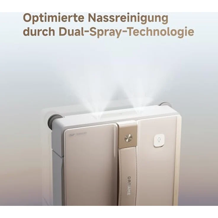 Dreame Fensterputzroboter C1 Station, intelligente KI-Routenplanung, 5.500 Pa Saugkraft, Dual-Spray-Technologie, mobile All-in-One-Station – Bild 6