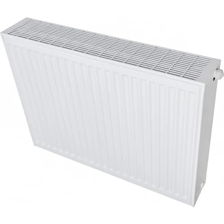 Belrad Typ 33 Universalheizkörper Ventilheizkörper 8 Anschlüsse 700 x 900 (HxB)-2442w, Mittelanschluss, RAL9016 (reinweiß) – Bild 2